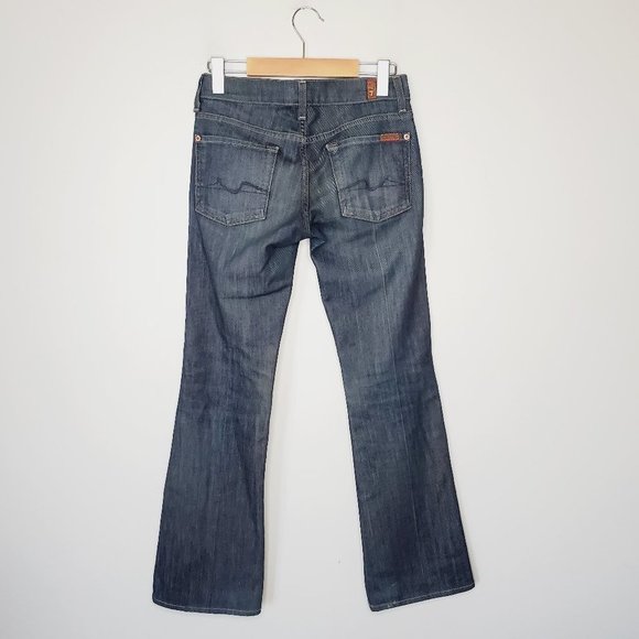 7FAM  Blue Flip Flop Bootcut Jeans - Picture 3 of 11
